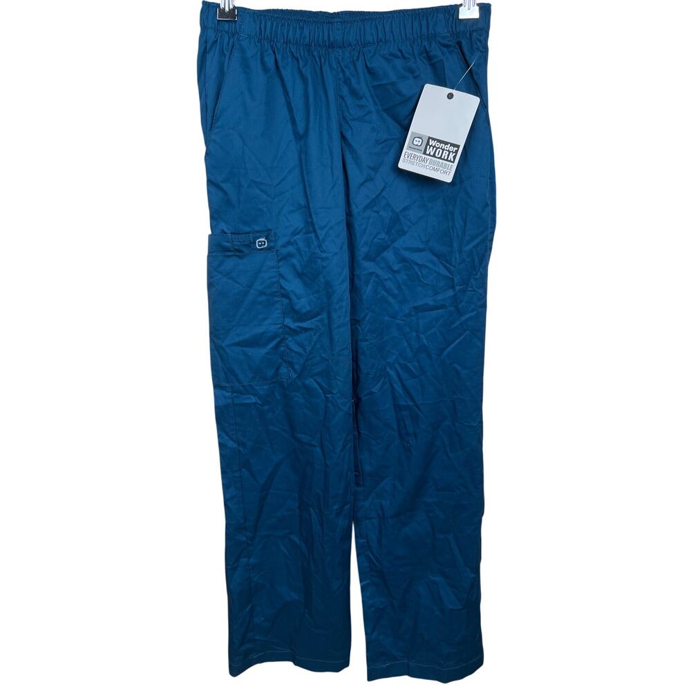 Wonder Work Good Cher! Size Small Durable Blue Pants NWT Scrubs